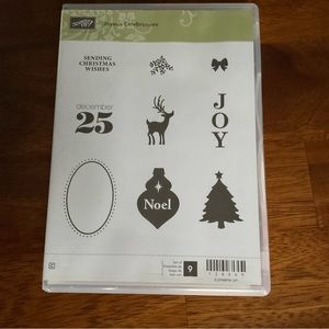 Stampin Up! Joyous Celebrations set of 9 clear mount stamp set